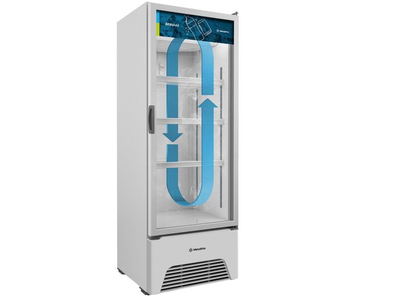Refrigerador e Expositor Vertical 403 Litros Metalfrio Essential